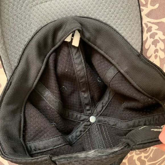 ADIDAS Baseball Cap Black White logo - Picture 6 of 6